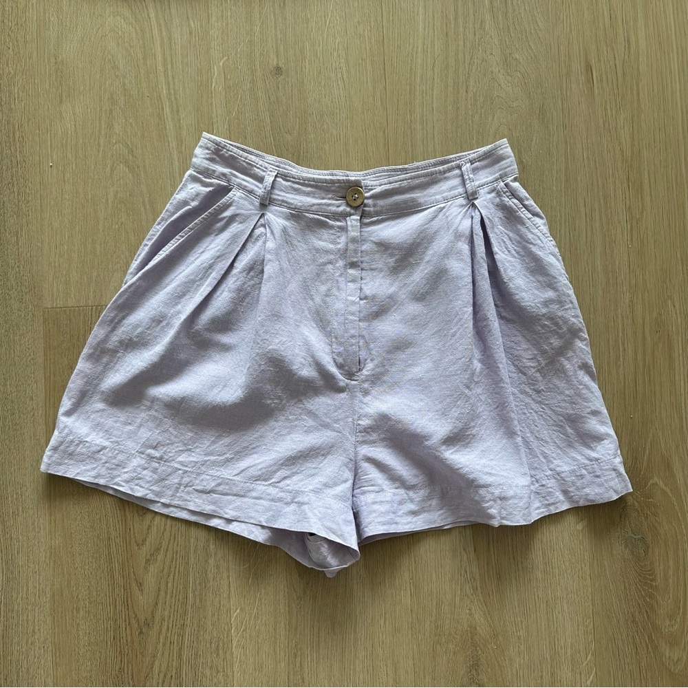 Zara Linen Shorts